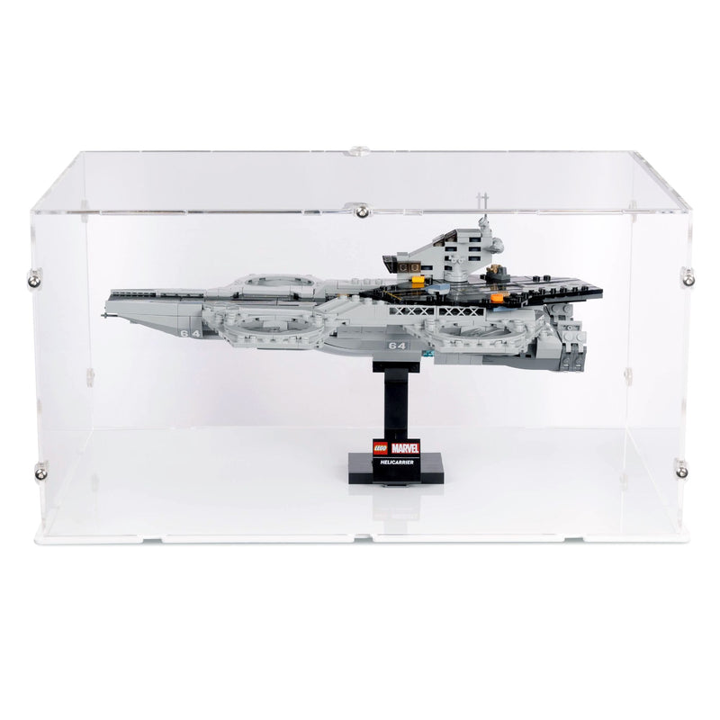 The Avengers Helicarrier Display Case for LEGO 76295