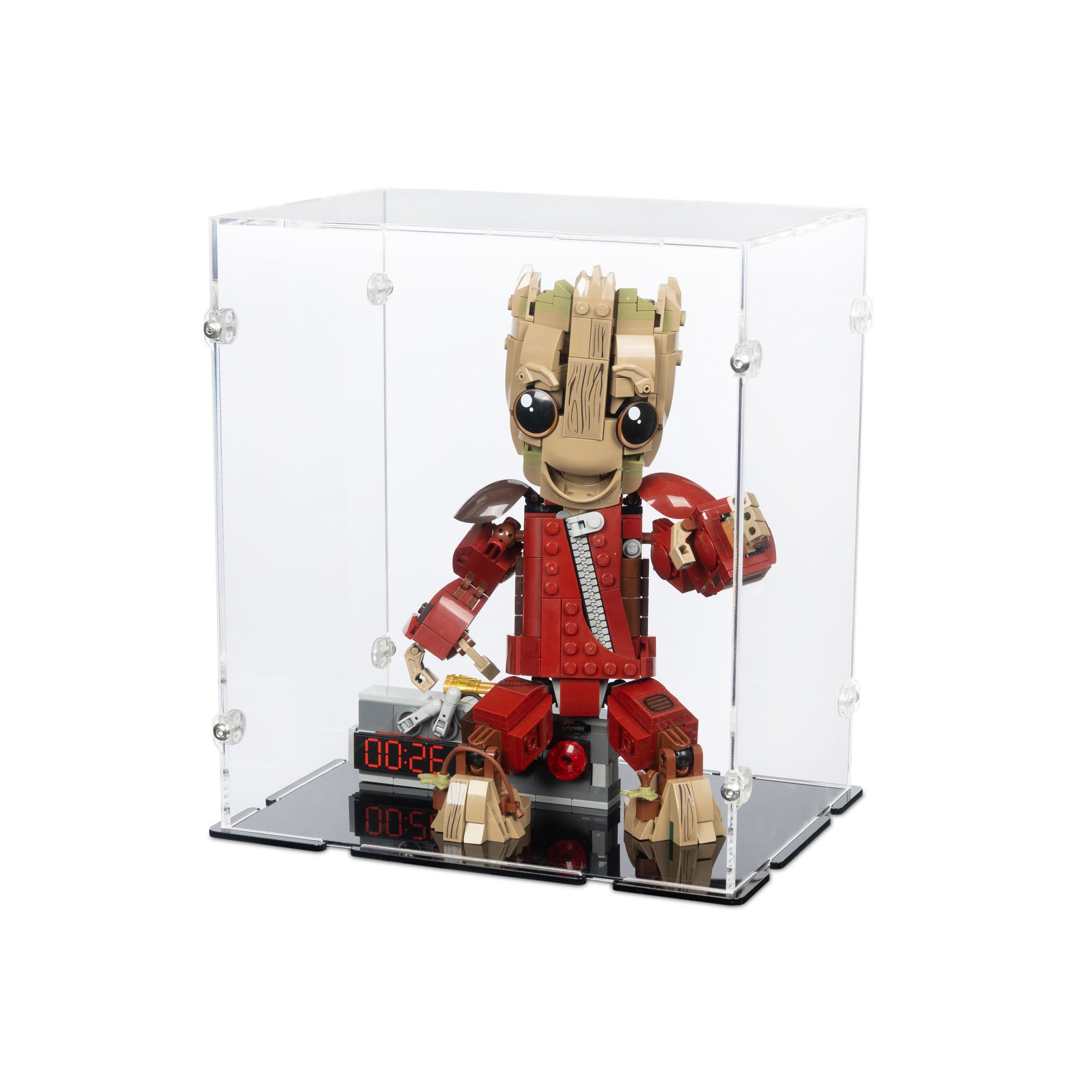 Ravager Jumpsuit Groot Display Case for LEGO 76341 | iDisplayit