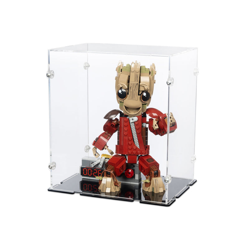 Ravager Jumpsuit Groot Display Case for LEGO 76341