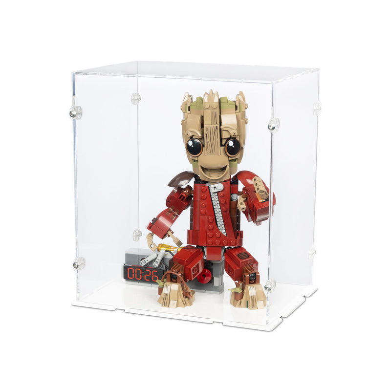 Ravager Jumpsuit Groot Display Case for LEGO 76341