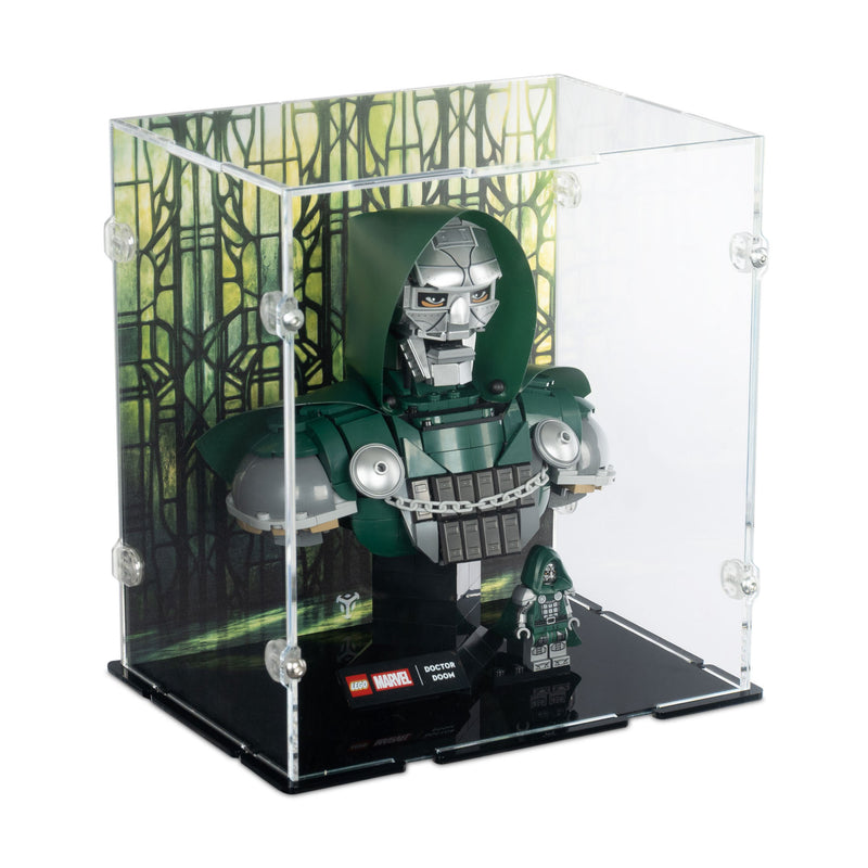 Doctor Doom Bust Display Case for LEGO 76345 (Coming Soon)