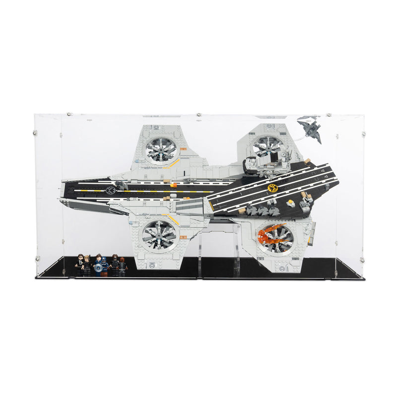 S.H.I.E.L.D. Helicarrier Display Case and Stand for LEGO 76354
