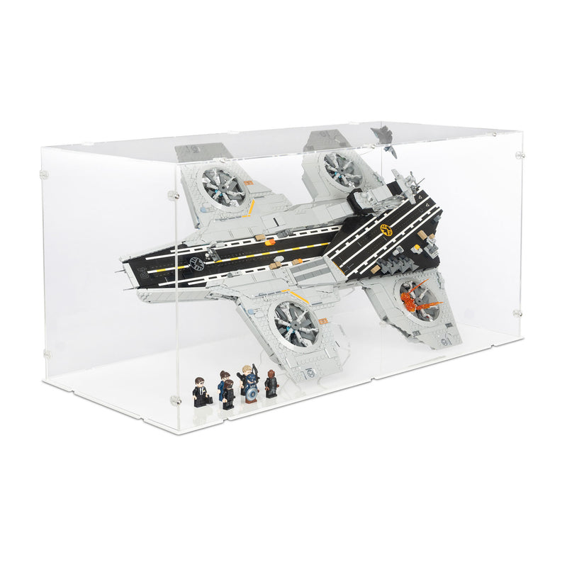 S.H.I.E.L.D. Helicarrier Display Case and Stand for LEGO 76354