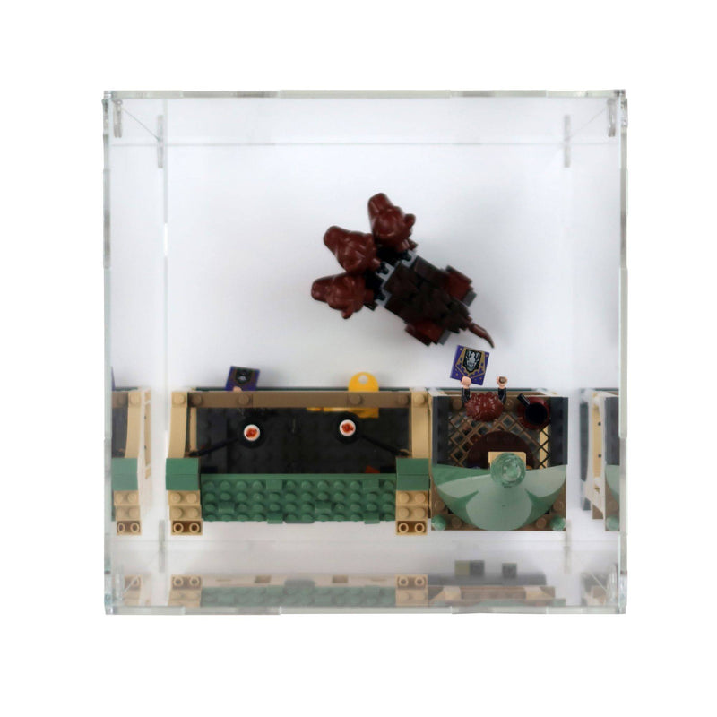 Hogwarts Fluffy Encounter Display Case for LEGO 76387