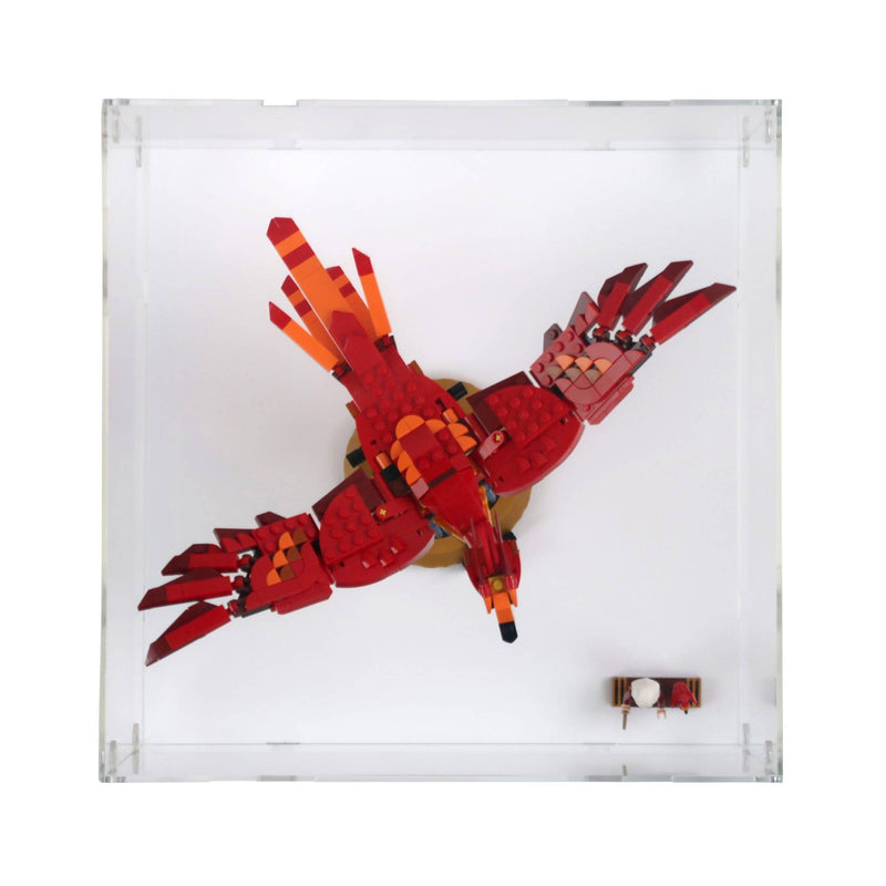 Fawkes, Dumbledore’s Phoenix Display Case for LEGO 76394