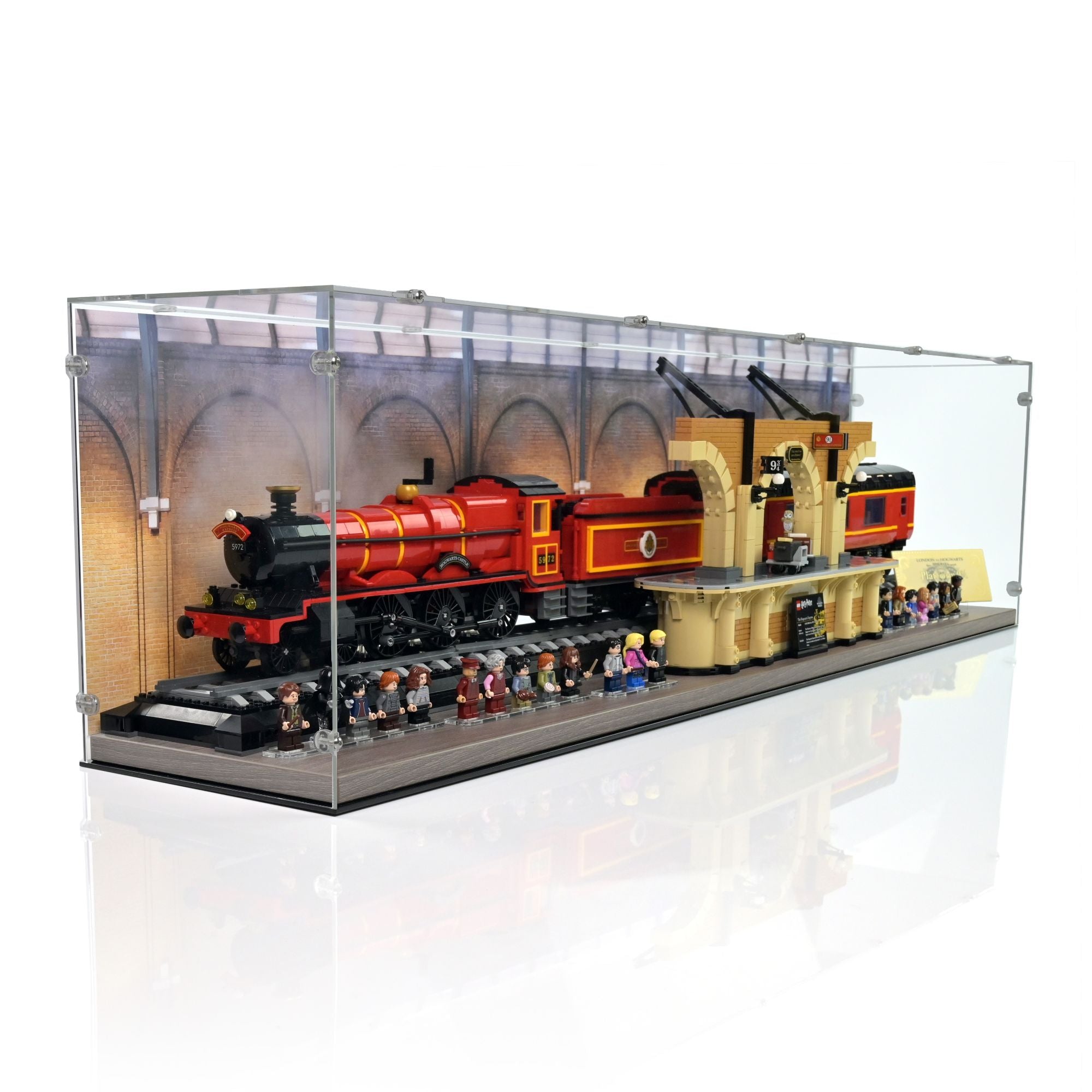Acrylic Display Case for LEGO Hogwarts Express CE | iDisplayit US