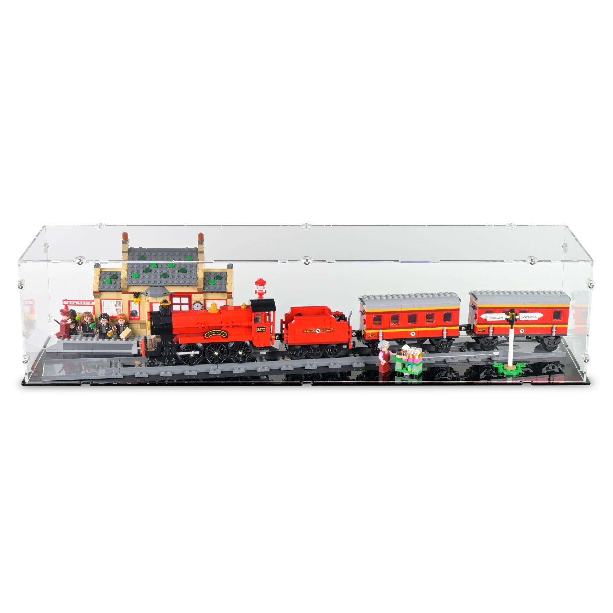LEGO Hogwarts Express & Hogsmeade Station Display Case