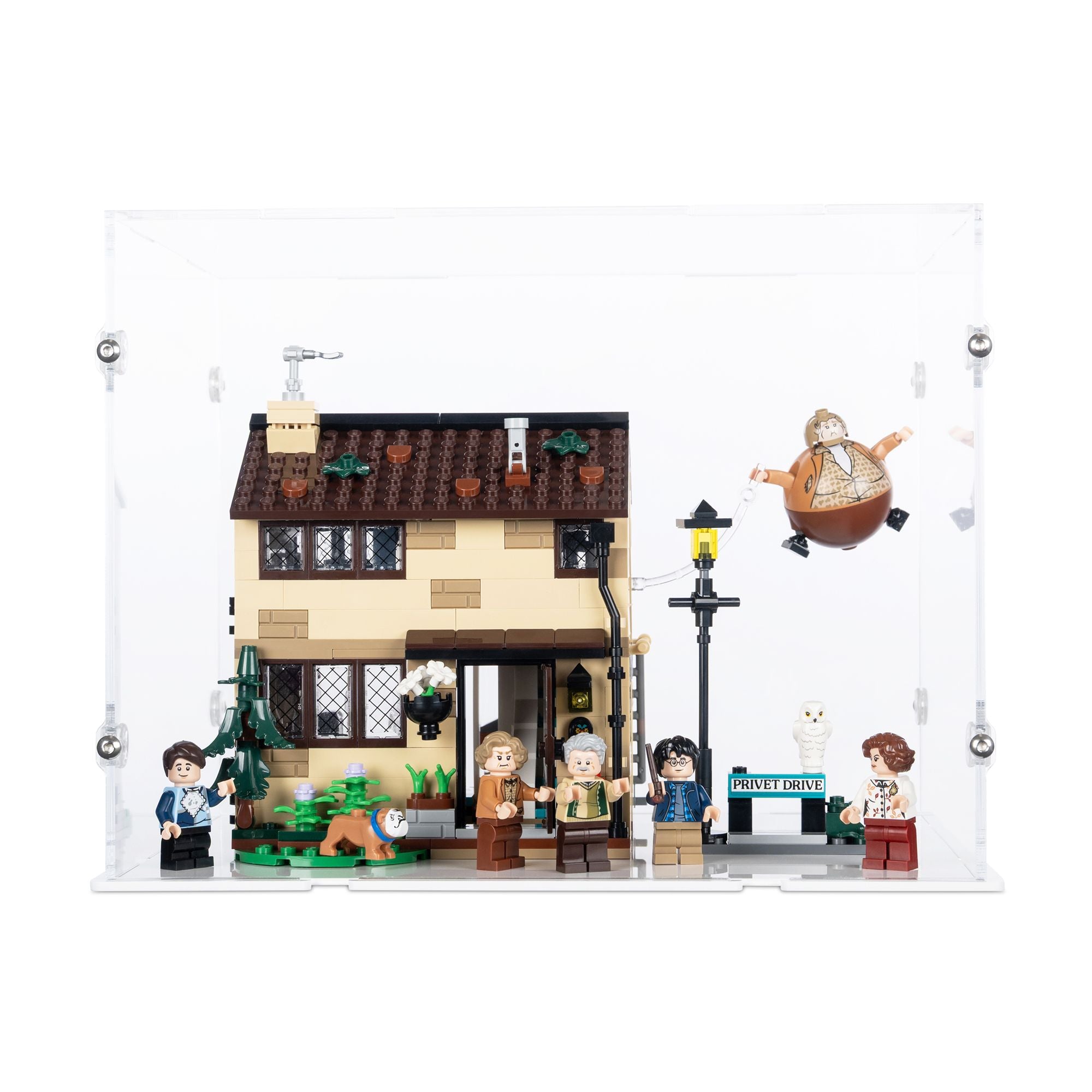 Display Case for LEGO Privet Drive: Aunt Marge's Visit