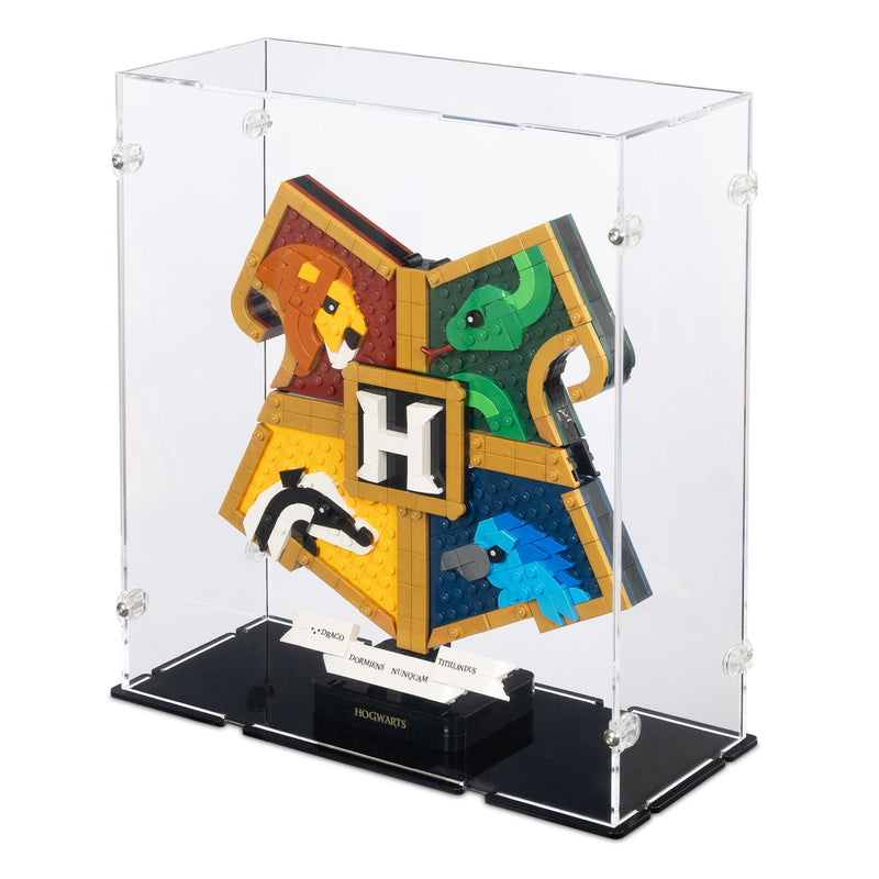 Hogwarts House Crest Display Case for LEGO 76462