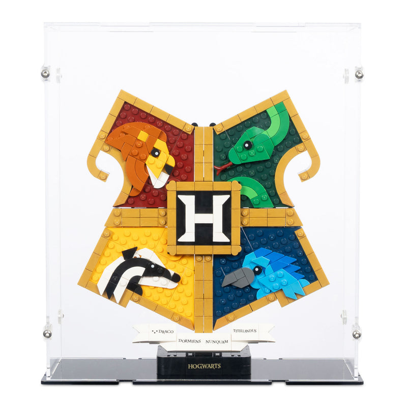 Hogwarts House Crest Display Case for LEGO 76462