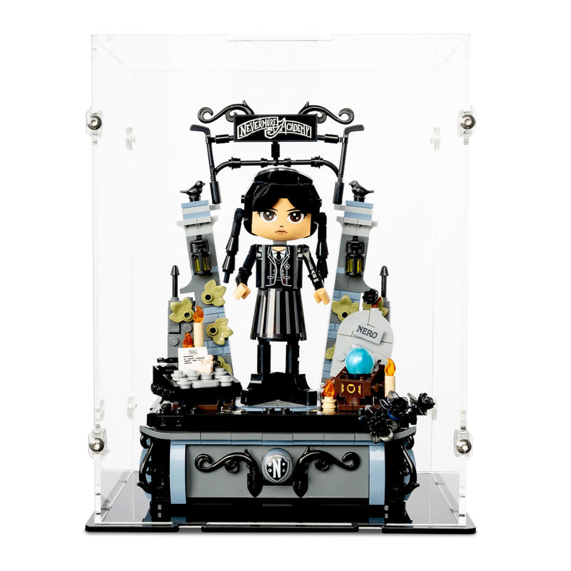 Wednesday Addams Figure Display Case for LEGO 76780