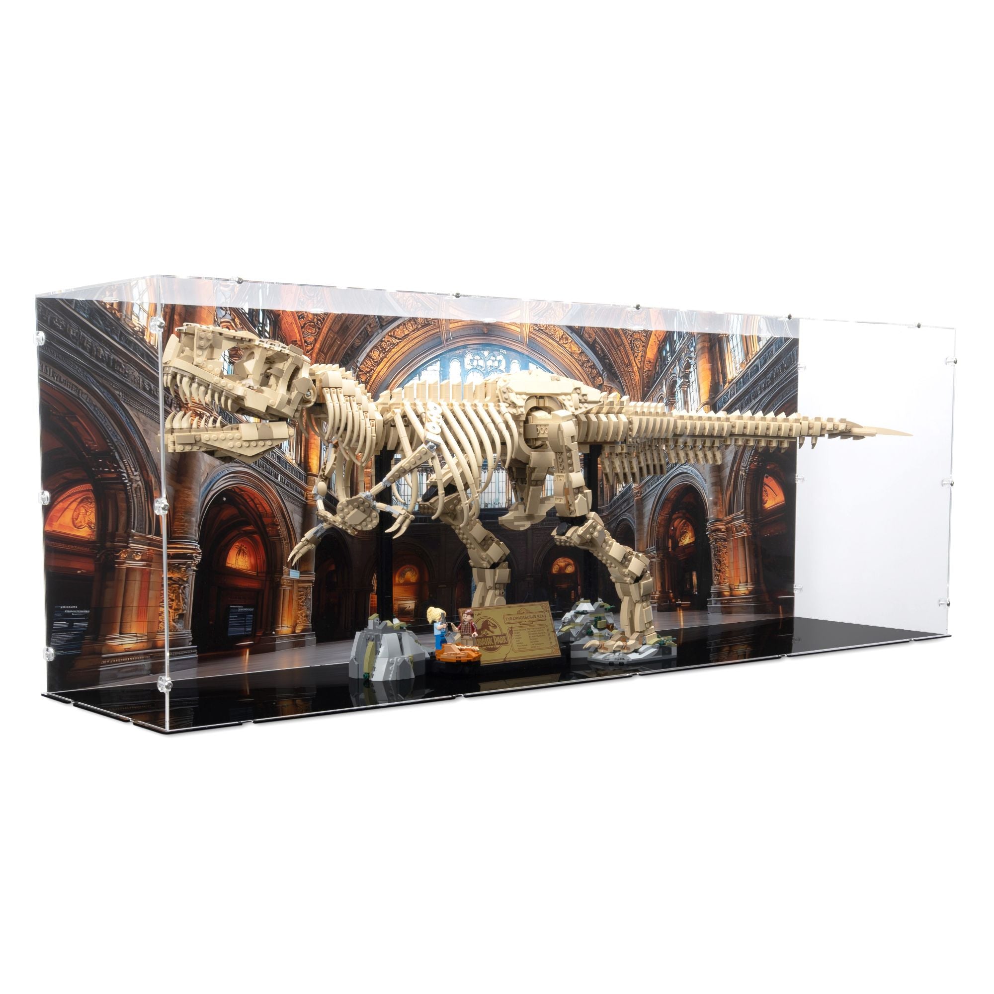 LEGO Dinosaur Fossils: Tyrannosaurus Rex Display Case | iDisplayit