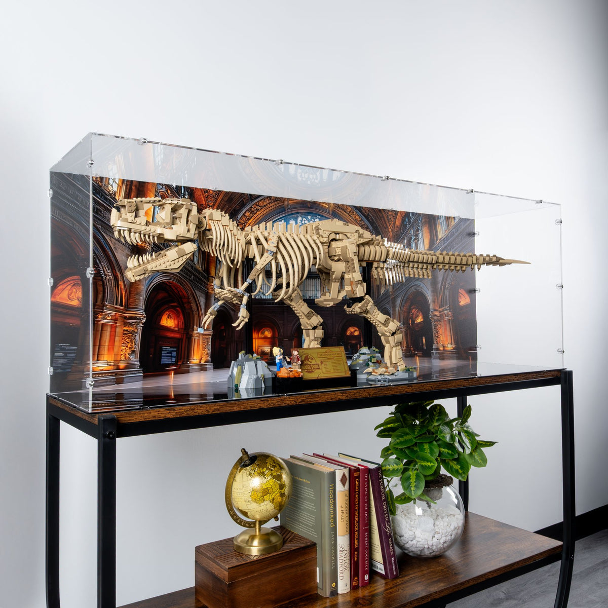 LEGO Dinosaur Fossils: Tyrannosaurus Rex Display Case | iDisplayit