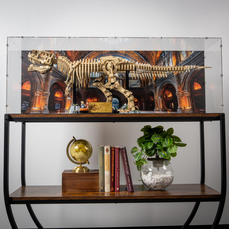 Dinosaur Fossils: Tyrannosaurus Rex Display Case for LEGO 76968