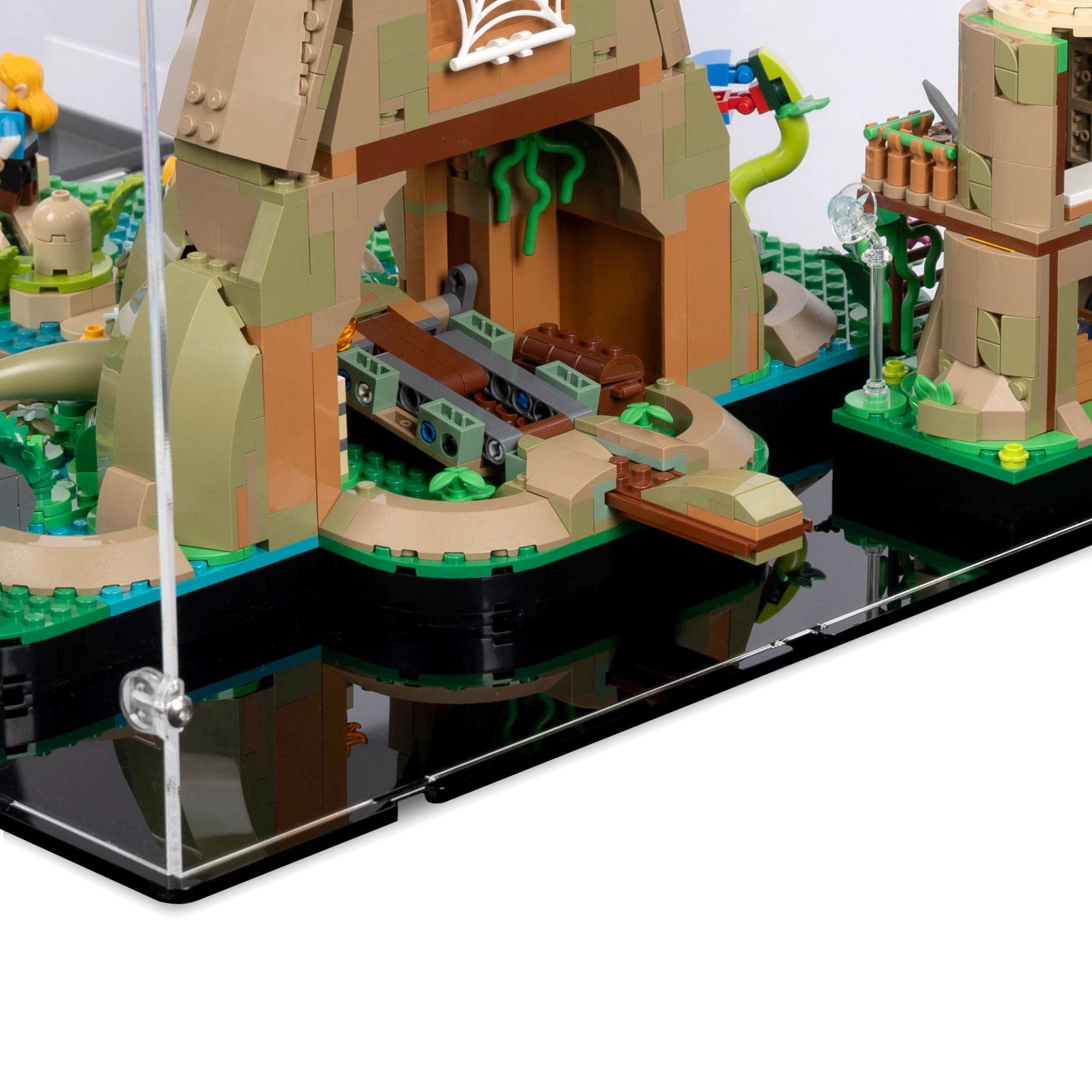 Display Case for LEGO Great Deku Tree 2-in-1 (TLOZ) | iDisplayit