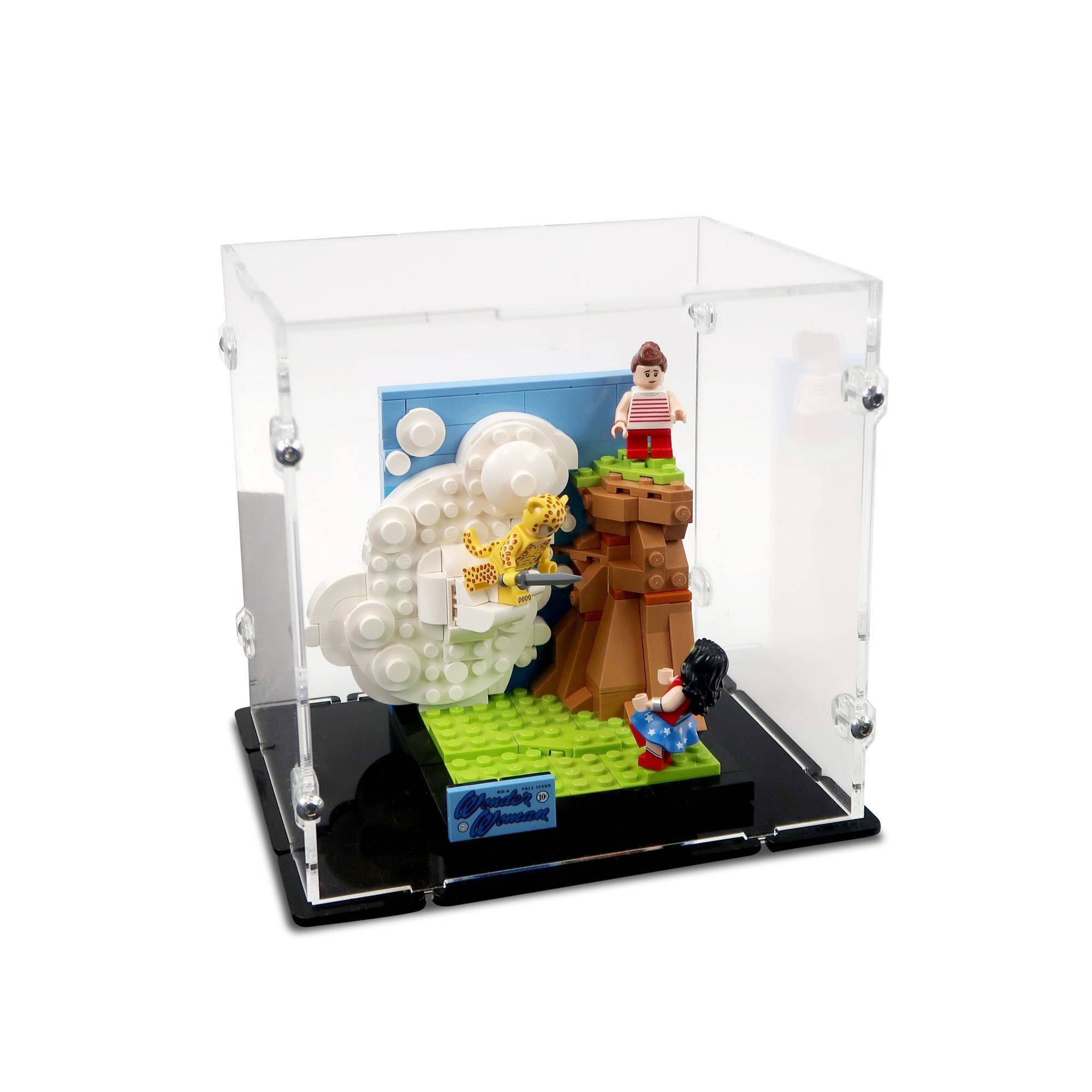 Acrylic Display Case for LEGO Wonder Woman | iDisplayit USA