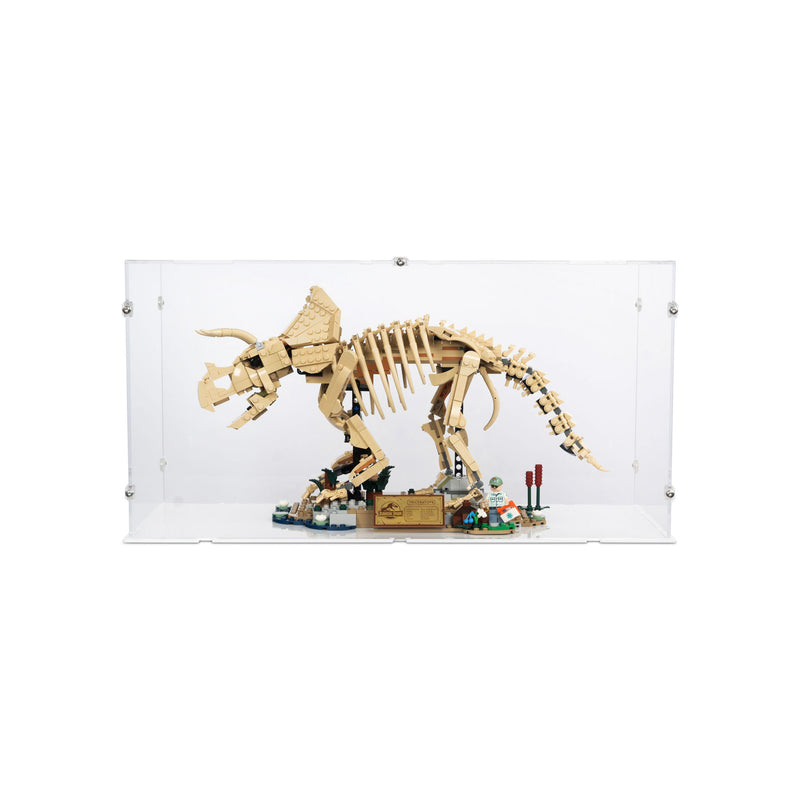 Dinosaur Fossils: Triceratops Display Case for LEGO 77985