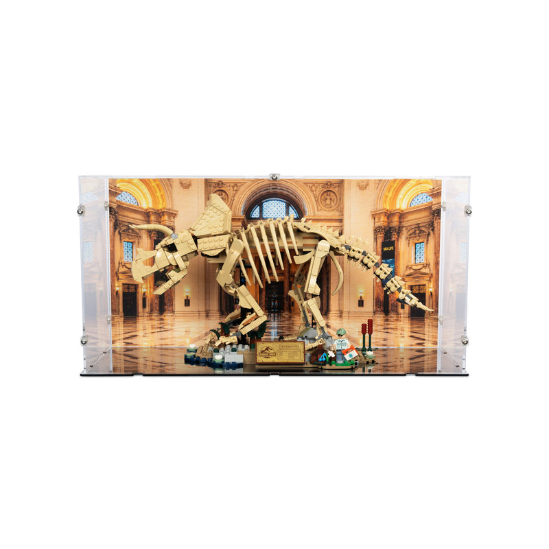 Dinosaur Fossils: Triceratops Display Case for LEGO 77985