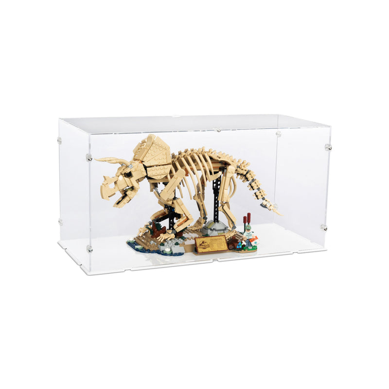 Dinosaur Fossils: Triceratops Display Case for LEGO 77985