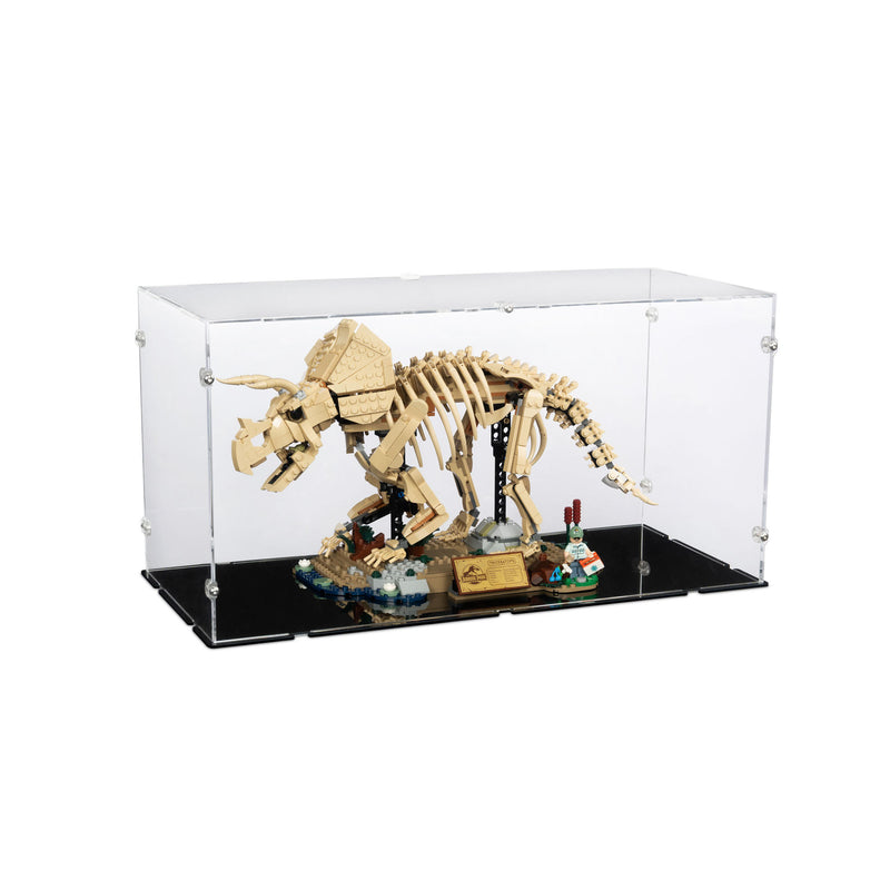 Dinosaur Fossils: Triceratops Display Case for LEGO 77985