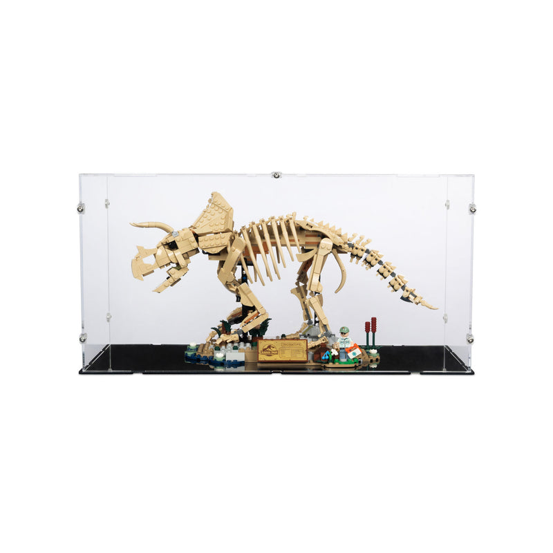 Dinosaur Fossils: Triceratops Display Case for LEGO 77985