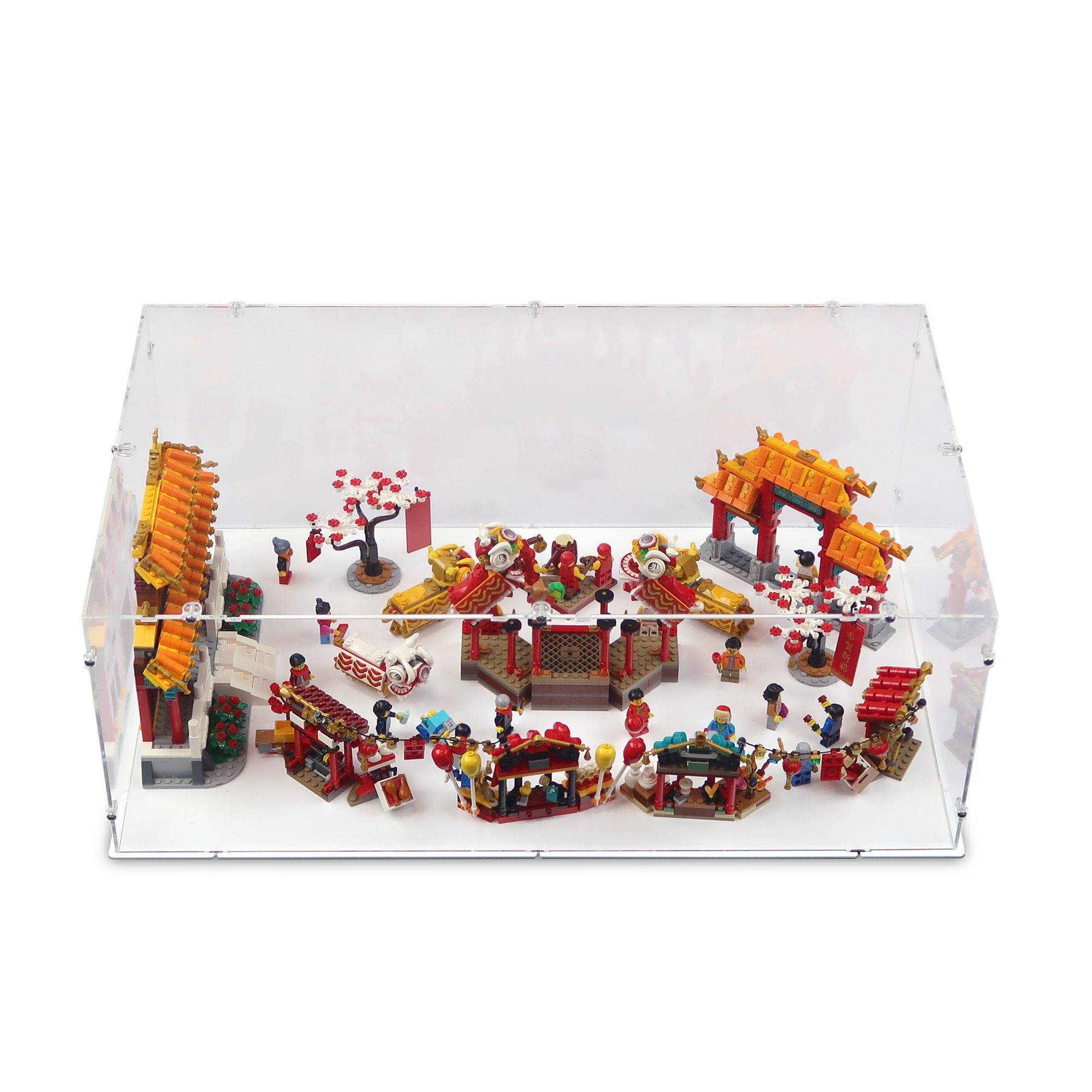 Display Case for Two LEGO Chinese New Year Sets | iDisplayit USA