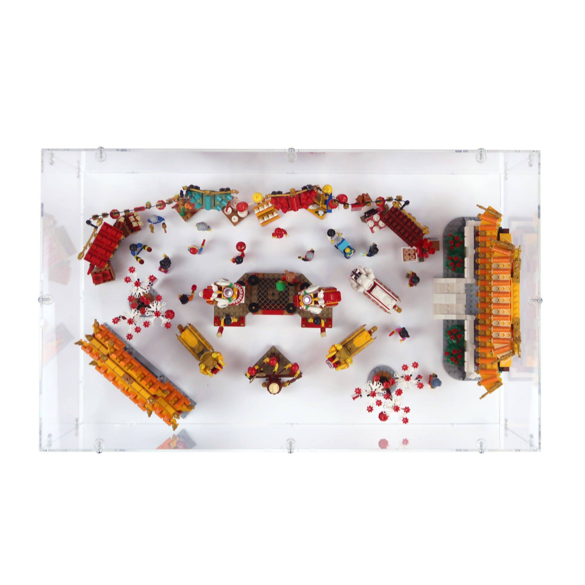 Display Case for Two LEGO Chinese New Year Sets | iDisplayit USA