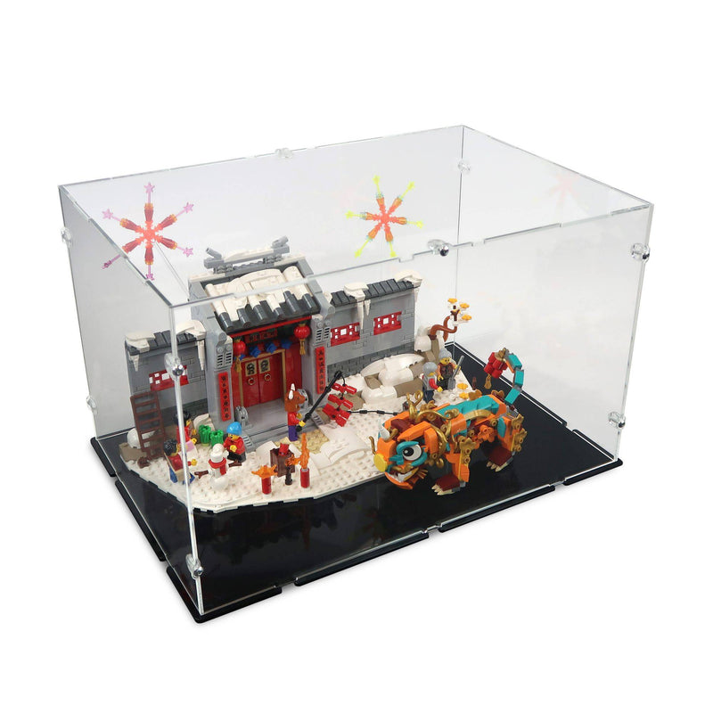 Chinese New Year Story of Nian Display Case for LEGO 80106