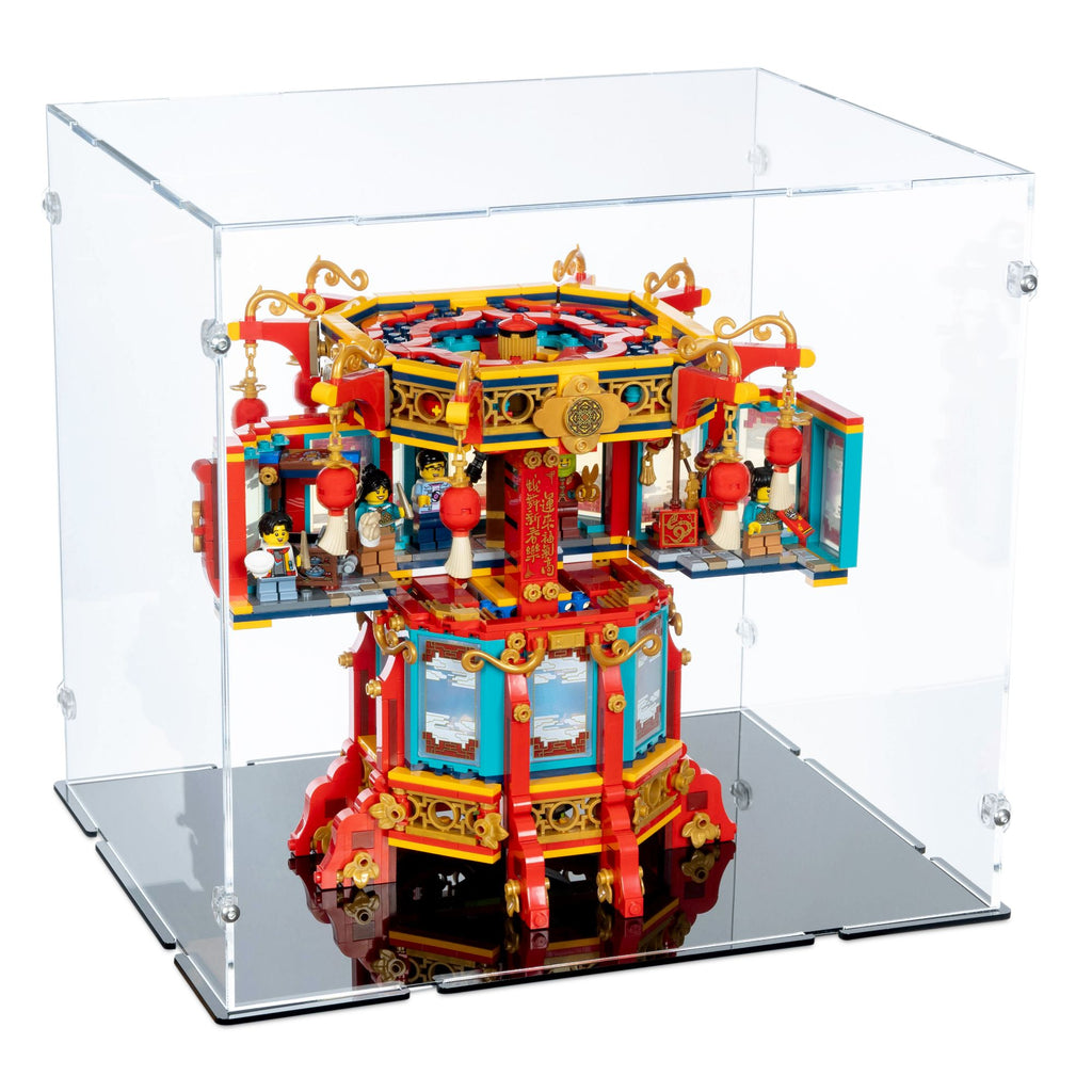 LEGO Chinese New Year Trotting Lantern Display Case | iDisplayit