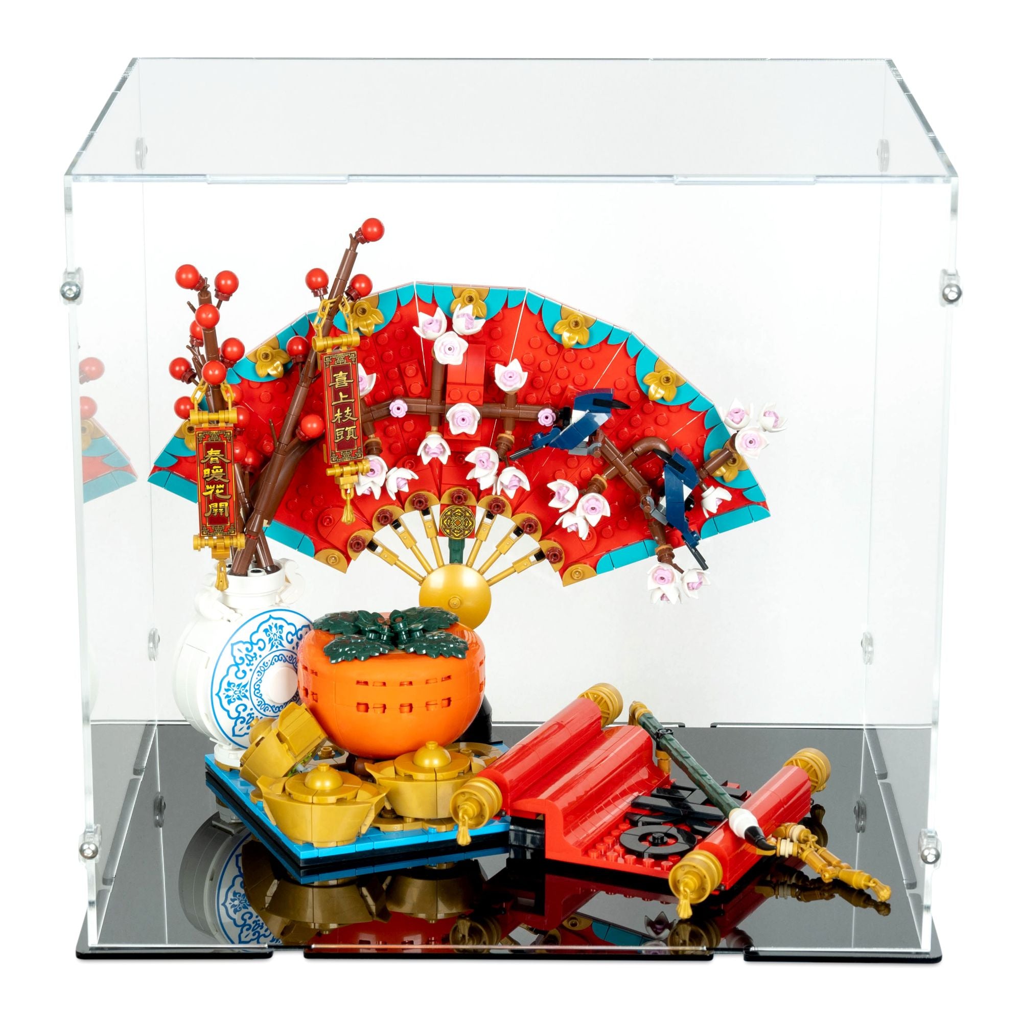 Acrylic Display Case for LEGO Chinese New Year Good Fortune