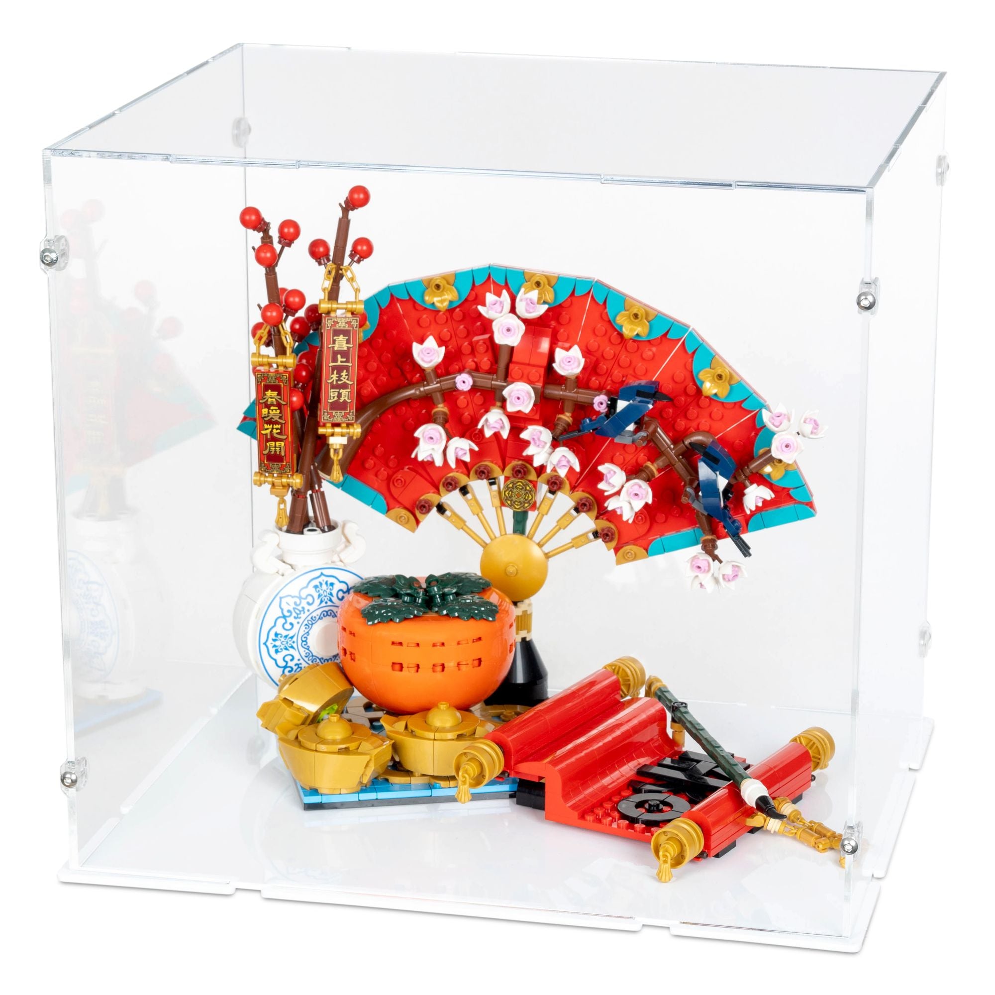 LEGO Chinese New Year Good Fortune Acrylic Display Box