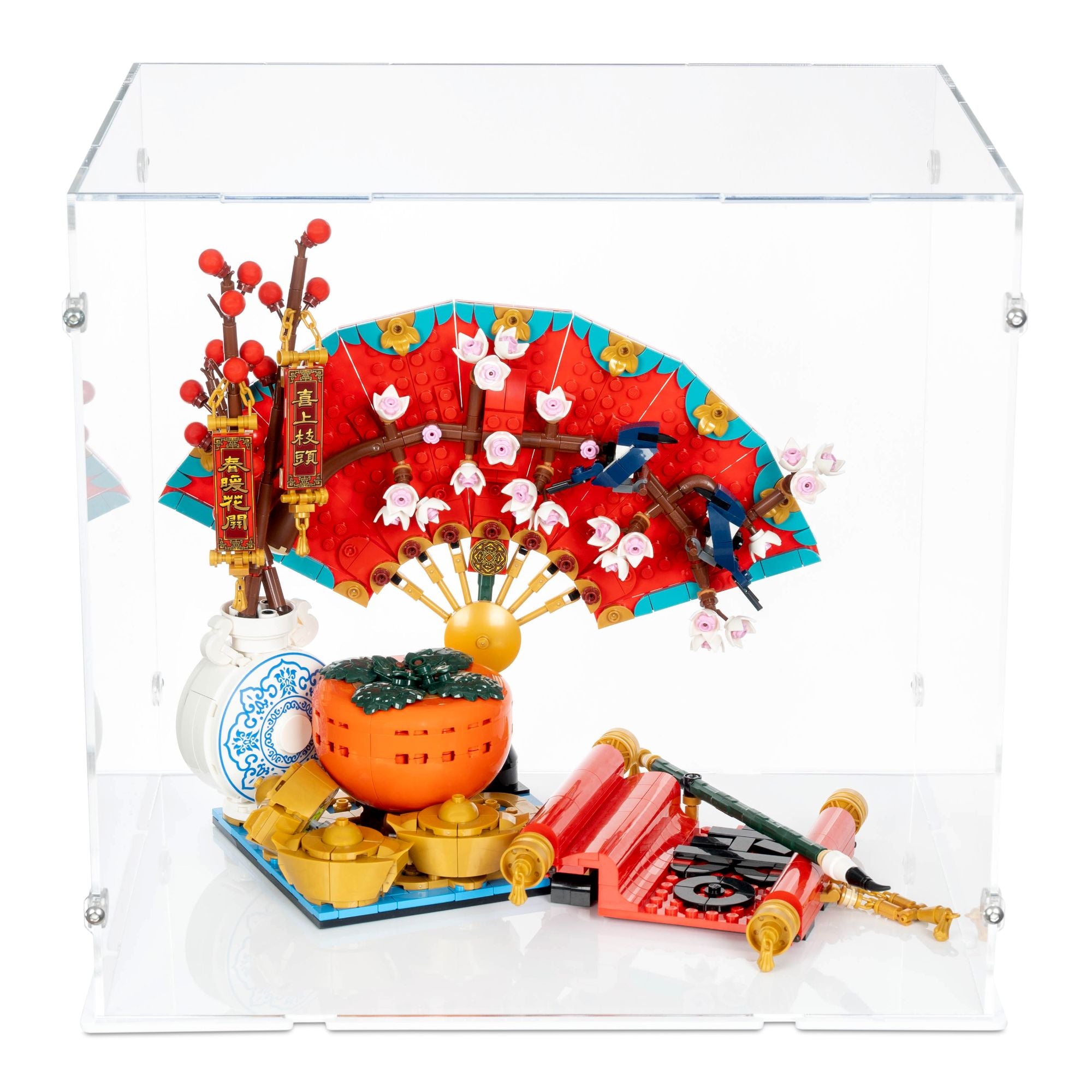 LEGO Chinese New Year Good Fortune Acrylic Display Box