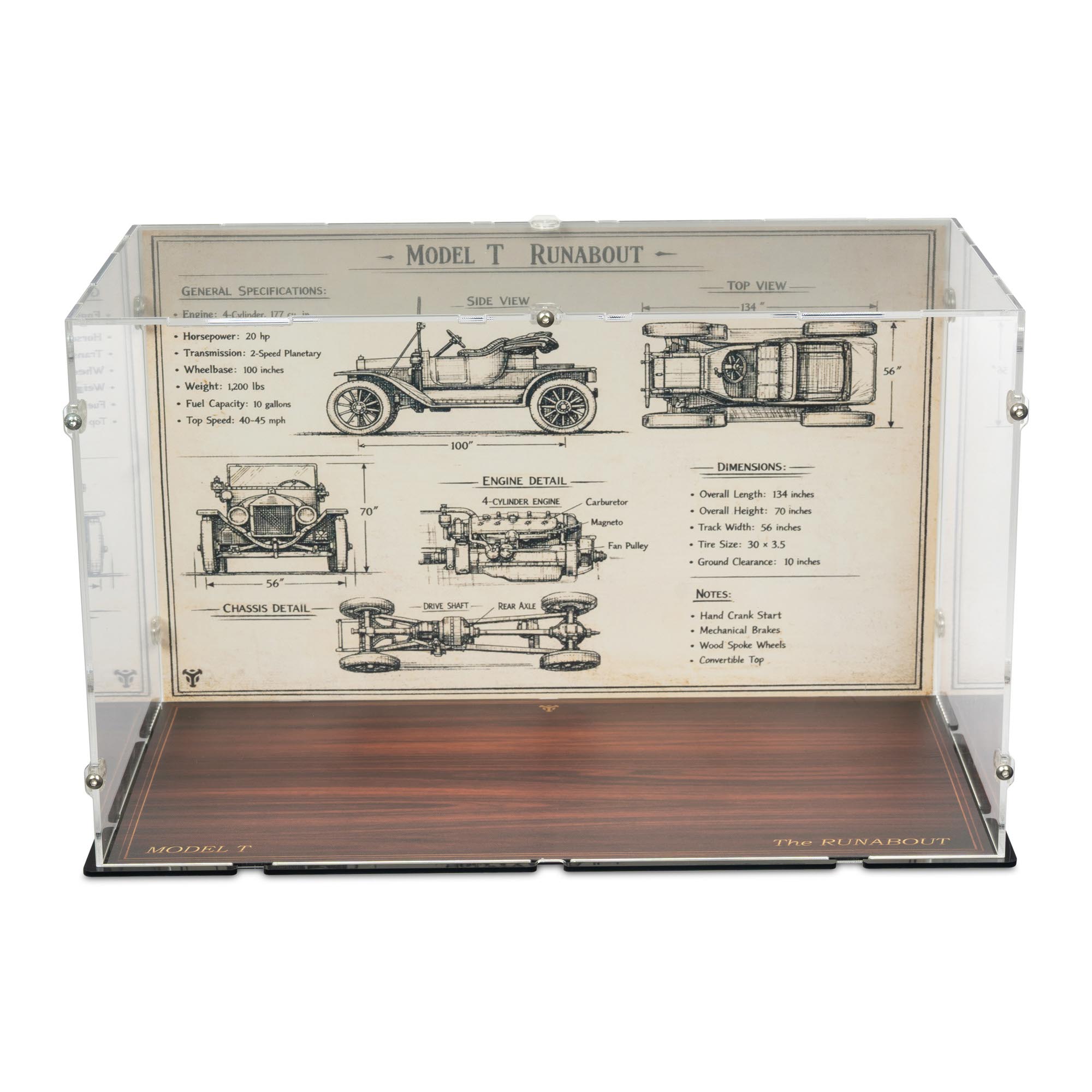 Acrylic Display Case for LEGO Ford Model T Car | iDisplayit USA ...