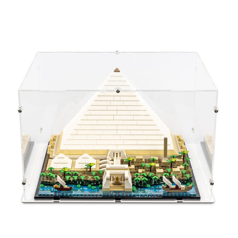 Great Pyramid of Giza Display Case for LEGO 21058