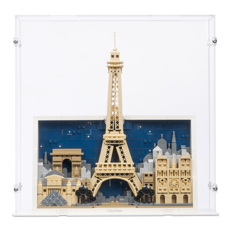 Paris City of Love Display Case for LEGO 21064