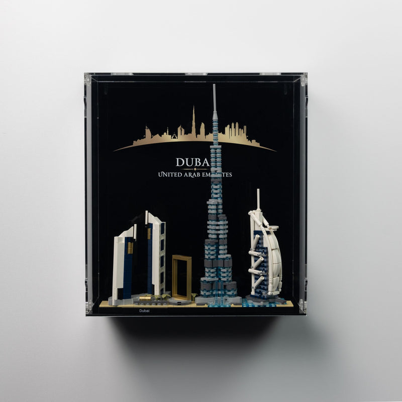 21052 Dubai Wall Mounted Display Case