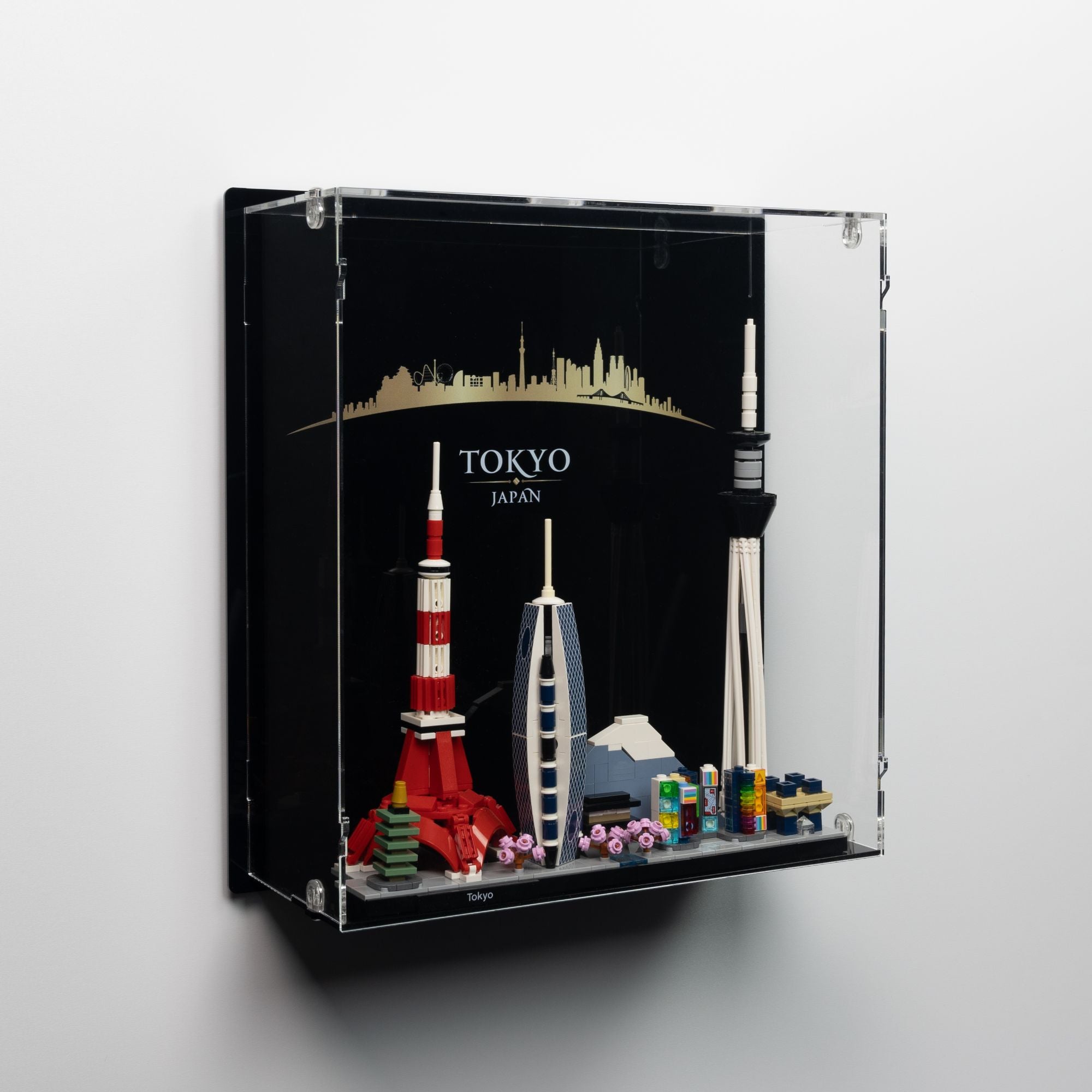 Wallmounted Display Case for LEGO Tokyo | iDisplayit USA