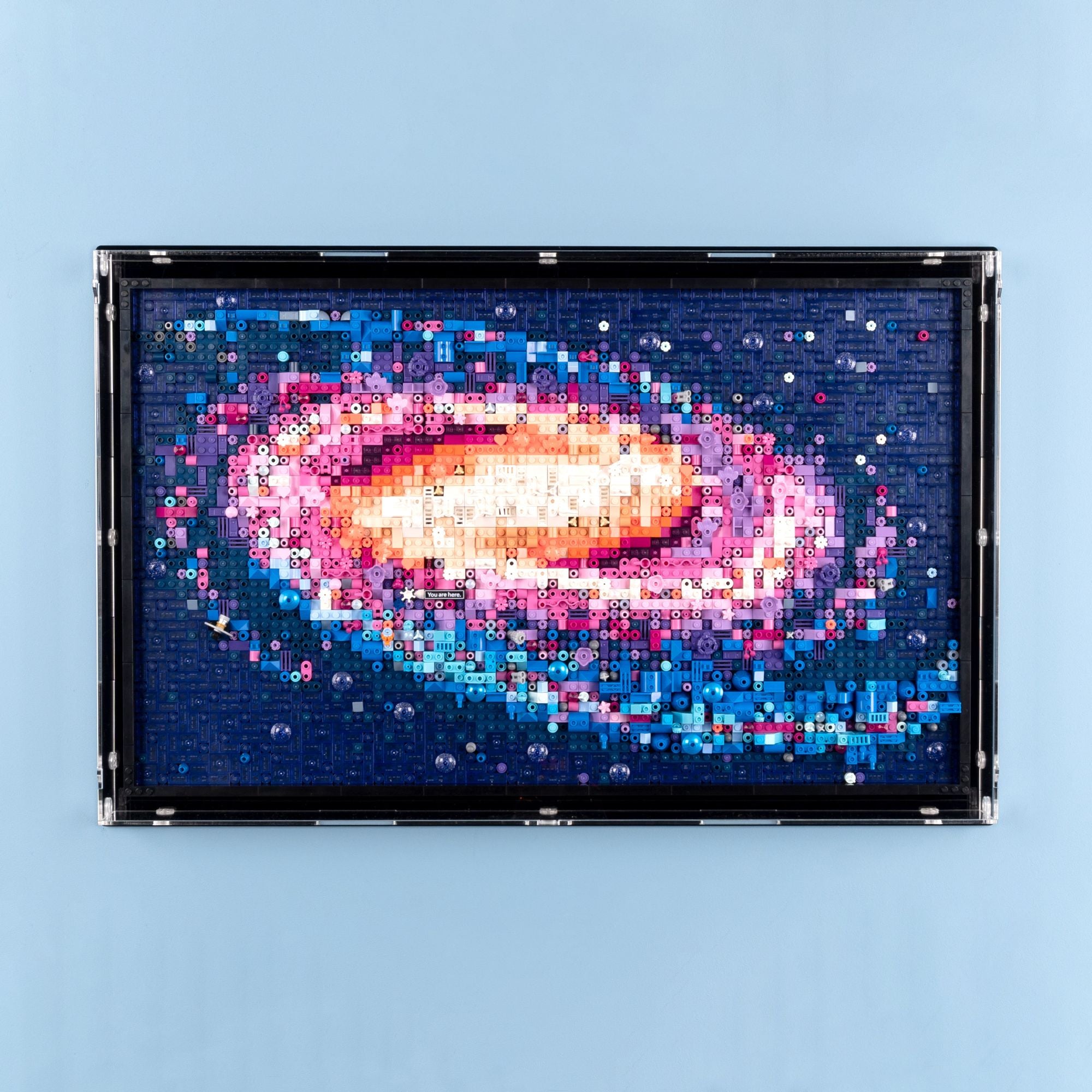 Wall Mounted Display for LEGO The Milky Way Galaxy | iDisplayit USA ...