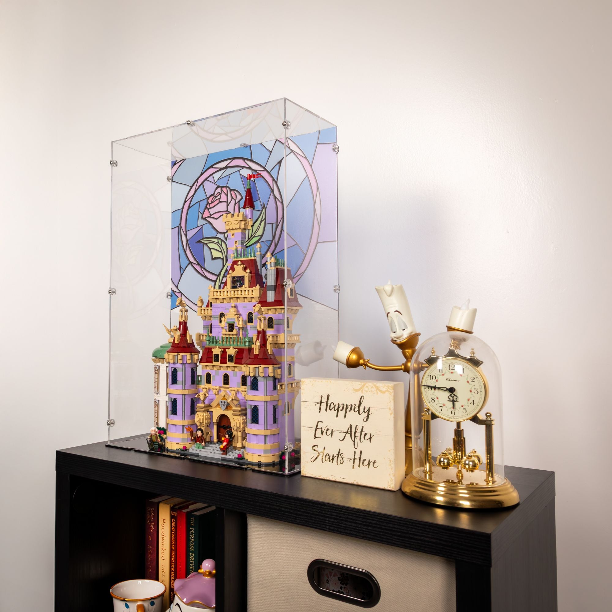 LEGO Beauty and the Beast Castle Acrylic Display Case | iDisplayit
