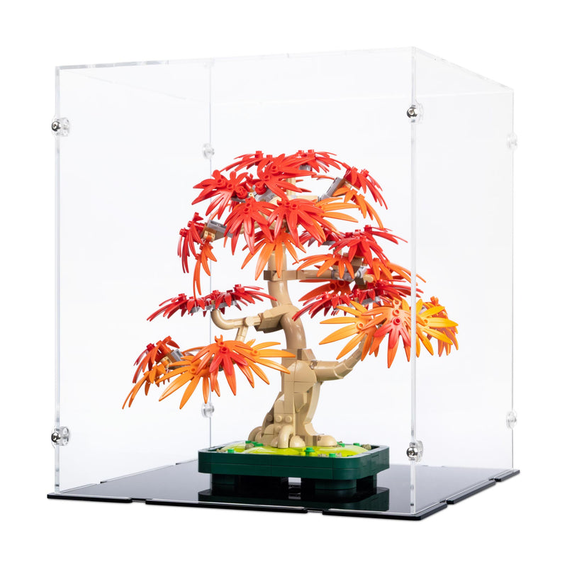 Japanese Red Maple Bonsai Tree Display Case for LEGO 10348