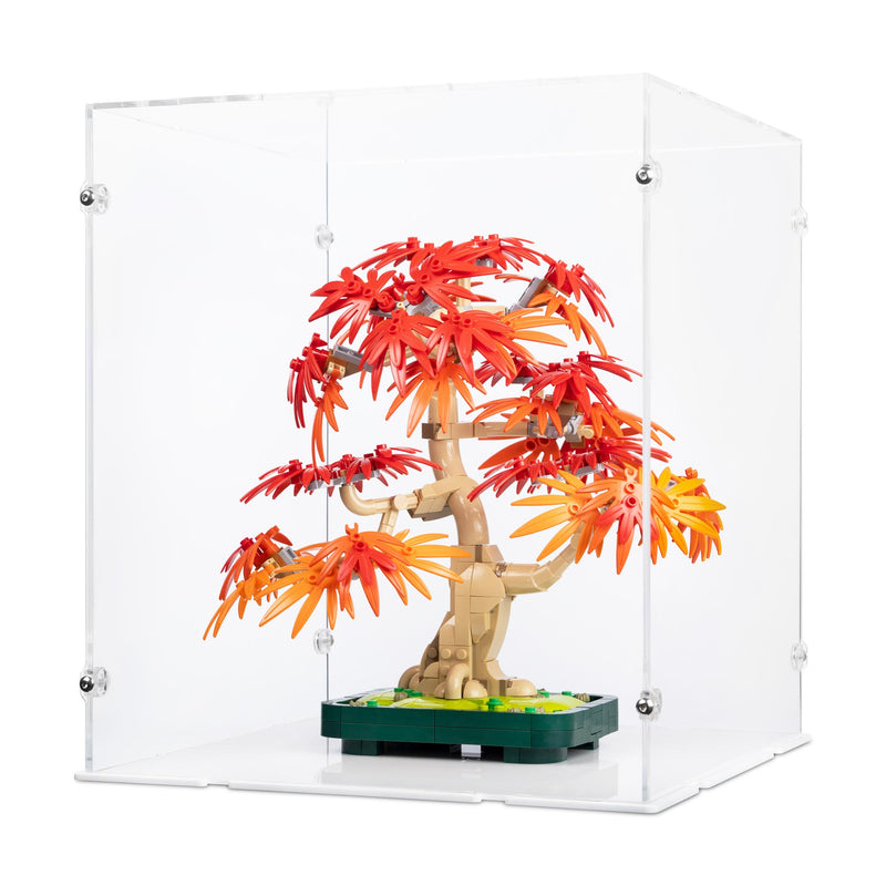 lego bonsai tree display case Japanese Red Maple Bonsai Tree Display Case for LEGO 10348