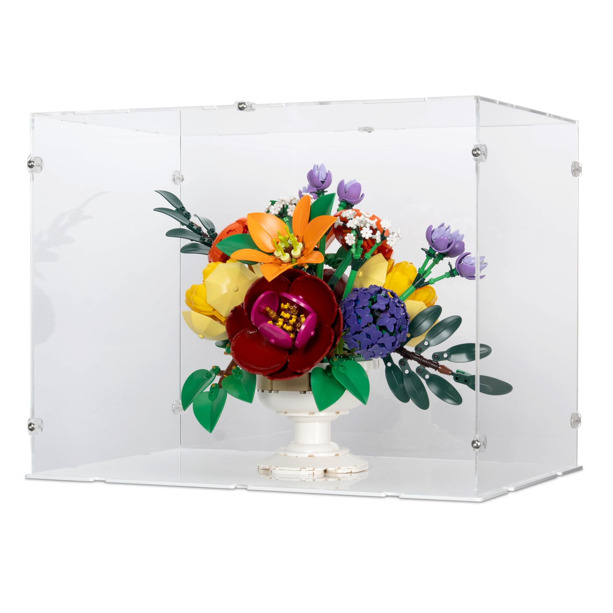 Acrylic Display Case for LEGO Flower Arrangement | iDisplayit