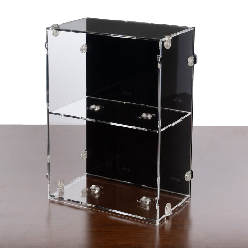2in1 LEGO BrickHeadz 2x2 Desk and Wall Display Case