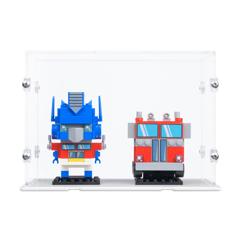 Display Case for 2x LEGO Brickheadz