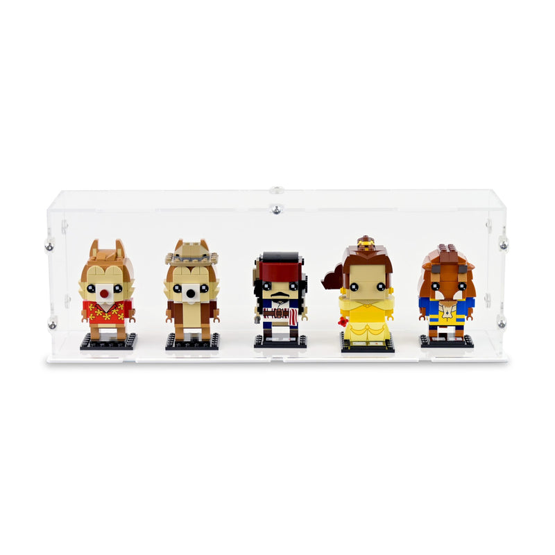 Display Case for 5x LEGO Brickheadz