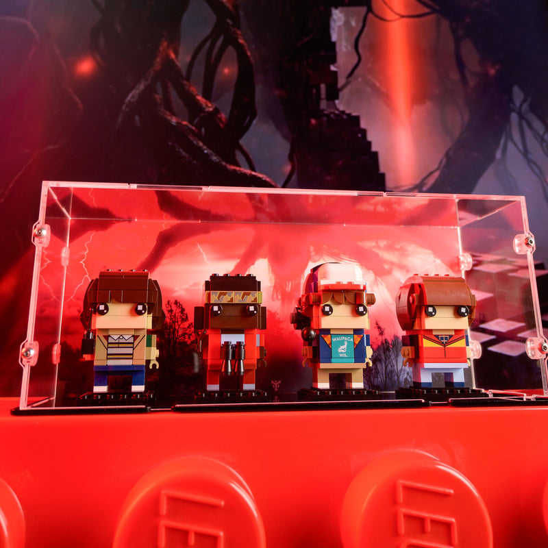 Stranger Things BrickHeadz Display Case for LEGO 40801