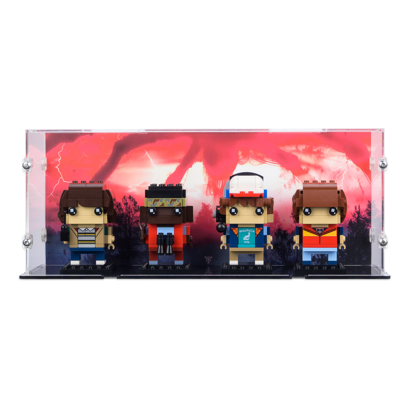 Stranger Things BrickHeadz Display Case for LEGO 40801
