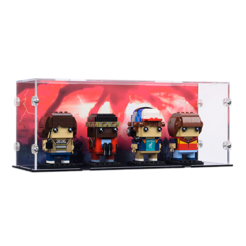 Stranger Things BrickHeadz Display Case for LEGO 40801