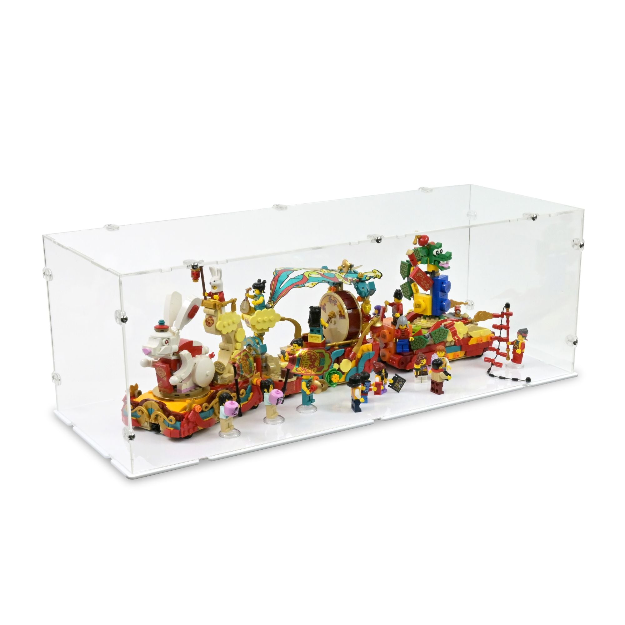 Acrylic Display Case for LEGO Lunar New Year Parade | iDisplayit