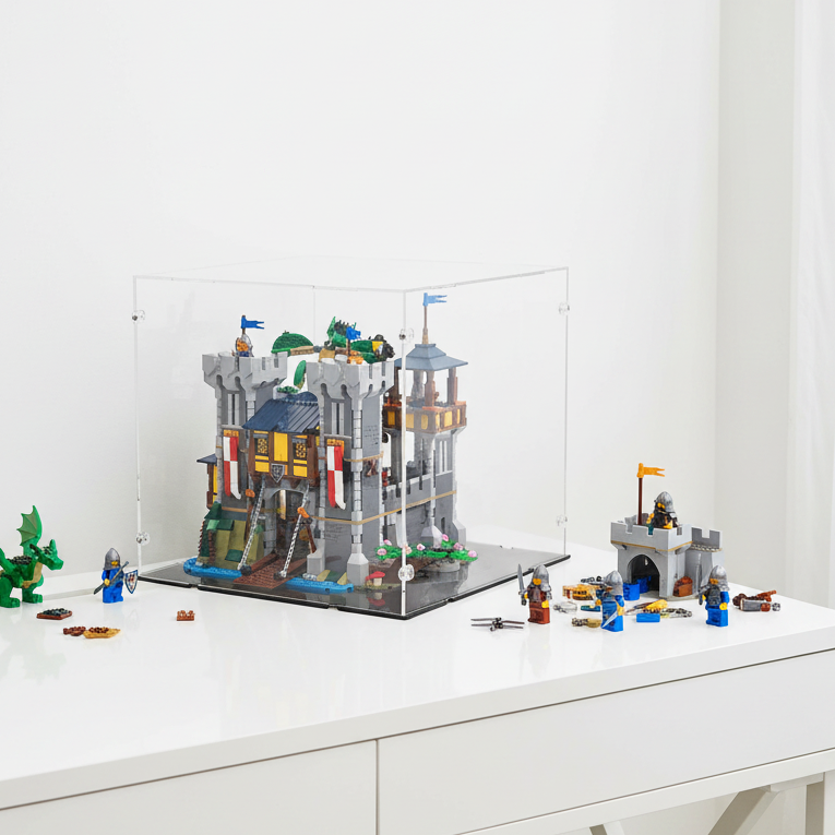 Medieval Castle Display Case for LEGO 31120
